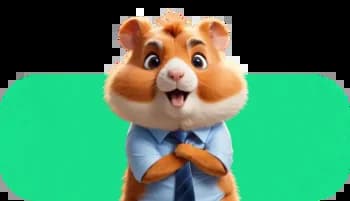 Hamster in business clothes