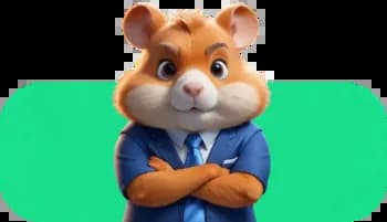 Hamster dressed as manager