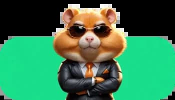 Hamster with glasses